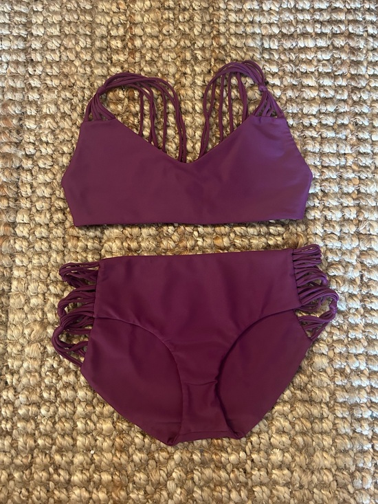 Mikoh Other - Mikoh Swimwear Purple Bikini Set